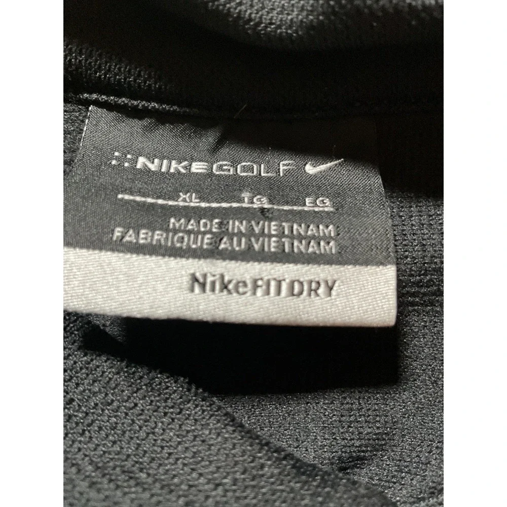 2 Nike‎ Golf Dri-FIT Mens XL Gray Polo Shirt Kinematic Sports Short Sleeve XL
